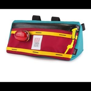 Topo Turquoise/Red Bike Bag